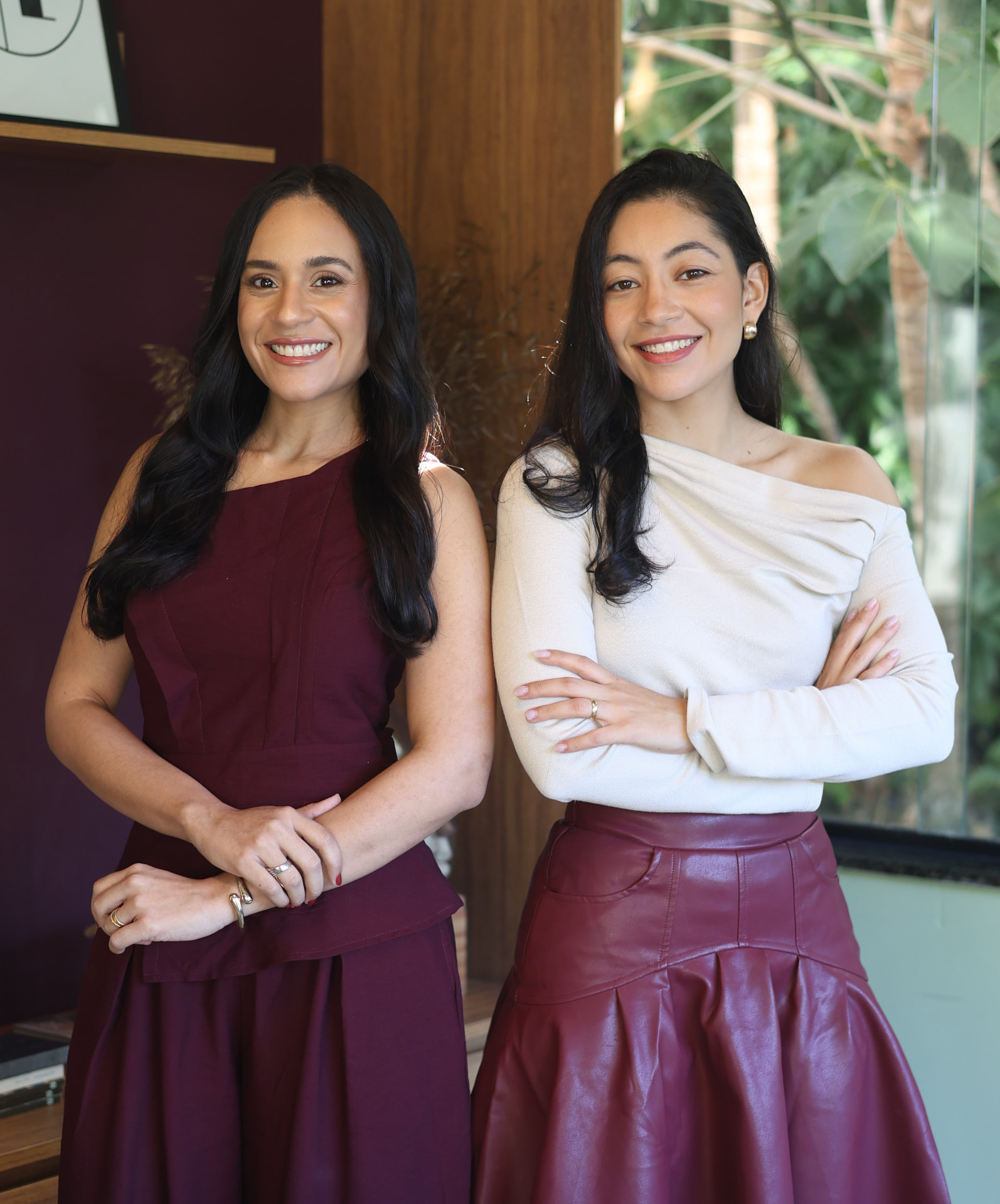 Dra. Valéria Viana e Catharine Vilasboas, organizadoras do Desinflame 2.0